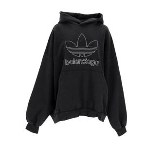 발렌시아가 탑 712396TNVA91070 Black