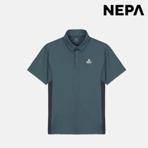 네파[택가 79,000원]남성 아이스테크쉘 메쉬 저지 폴로티셔츠 7L35233