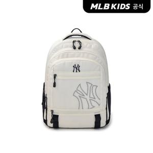 [MLB키즈 공식] 25N 베이직 3LAYER 메쉬 포켓 책가방 NY (Cream) 7ABKB065N-50CRS