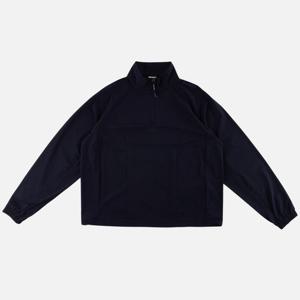 [데상트] 여성 컴포트핏 쉬폰 경량 우븐 아노락 네이비 SP322UAN79