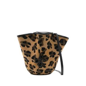 25 SS 루슬란바진스키 레오파드 프린트 러플 버킷 백 BBCT059WF120LPLRB TP441148928