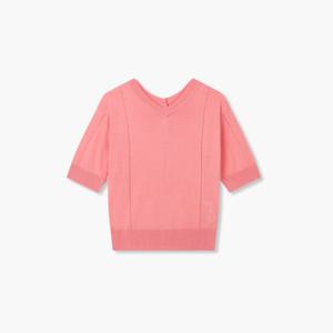 [보브]브이넥 하프 슬리브 니트7115250501Y