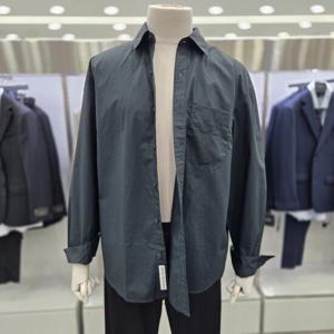 [앤드지]세미오버핏 순면 캐주얼 셔츠 BZF3WC1101 GN