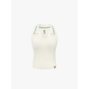 [휠라] FILA 여성용 테니스 CASA FILA 카라 탱크탑 FS2ITH2393FCRM