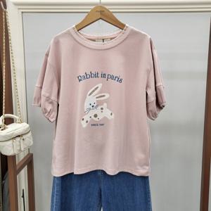 [무자크]볼륨소매래빗티셔츠MP5WTS08_GN