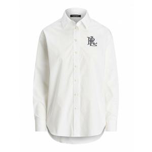 [LAUREN RALPH LAUREN] 라프리마 여성 셔츠 Kotta 롱 슬리브 바텀 프론트 200932538001 화이트 /8