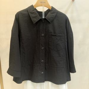 [크레송]카라넥 7부소매블라우스NDCFBP71