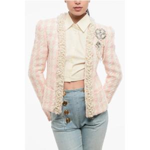 발망 수트 자켓 YF1SK065PB20GGF Pink