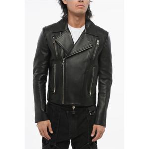 발망 가죽 자켓 YH1TD170LB240PA Black
