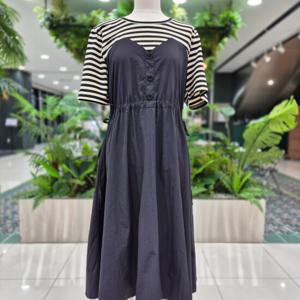 [레코브]레코브스트라이프배색원피스 LC31E7525X