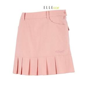 [엘르골프]23 여성 여름 밑단 플리츠 스커트 6J41805-401