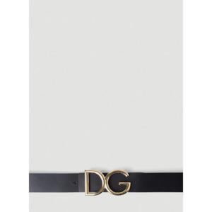 25 SS 돌체앤가바나 남성 로고 플라크 벨트 dol0145020blk