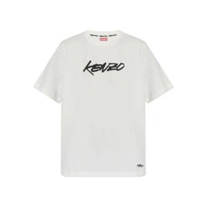 겐조 반팔 티셔츠 FF62TS5544SG OFF WHITE