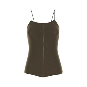 르메르 여성 카키 Tank 비스코스 카무플라주 나시 니트 TO1363LK1038 GR678