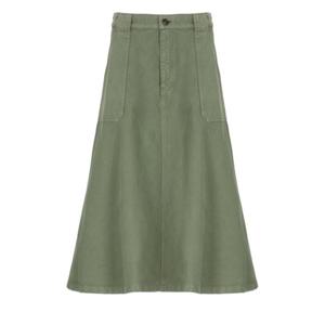 아페쎄 미디 스커트 COGZV F06410 KAA Green