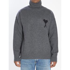 AMI PARIS Ami de Coeur turtleneck sweater UKS8390504