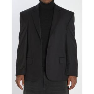 BALENCIAGA Tailored jacket in twill and jersey 8388401000
