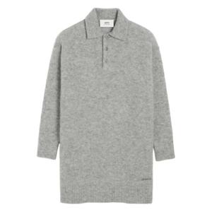 25 SS 아미 파리스 폴로 칼라 니트 드레스 H25FDR636KN0021 TP441195359