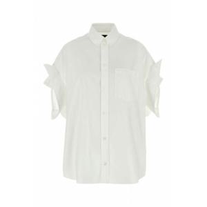 [BALENCIAGA] 라프리마 여성 셔츠 834033TNM60 9000 화이트 /2