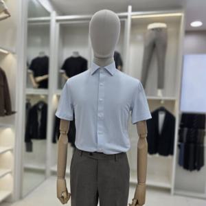 [앤드지]캐쥬얼 남성 사방 스판 슬림핏 드레스 셔츠BOE5WD1251BL
