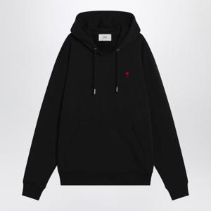 아미 블랙 아미 드 꾀흐 후드티 BFUSW235U730 001
