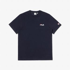 [FILA] 스몰 리니어 반팔 티셔츠 (FS2RSE2111X_NAY)