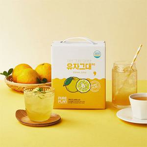 퓨어플랜 유자차 유자그대로 2kg