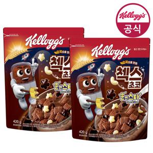 켈로그 첵스초코 문앤스타 420g x 2개