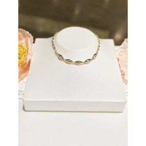 미니골드 14K 더블라인 오뤼자 팔찌 BYSM4011