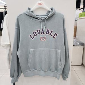 [소이]민트 피그먼트 후드티 24F1461-1