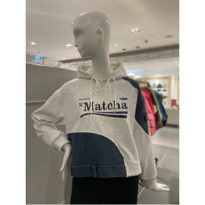 르니앤맥코이 데님 배색 후드 티셔츠 (MM03TS515HJY)