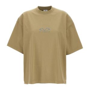 베트멍 오벌 로고 티셔츠 UA66TR600T TAUPE