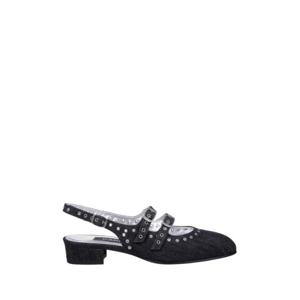 카렐 페리스 힐 펌프스 332804 00 TISSU JEANS NOIR NOIR