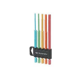 썬키 육각비트 세트 컬러 SHB-150CS 2.5-6mm (5pcs) 임팩