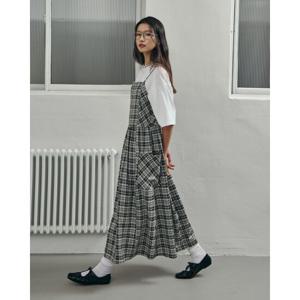 [랩]체크 포켓 롱 나시 레이어드원피스(AR1WO361)