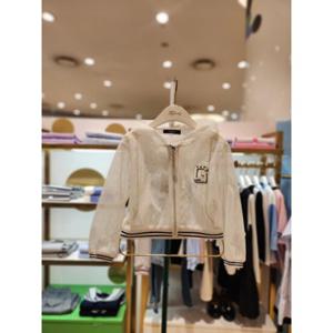 [티파니 5] 주니어 화이트메쉬후드집업점퍼 (T53KAJ010)