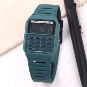 카시오 CA-53WB-3B Casio Mini 레트로 빈티지 카키 계산기 남자