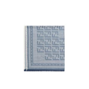 펜디 머플러 스카프 FXT069 AUM1F0RU7 Blue