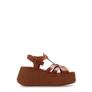 끌로에 나마 웨지 샌들 CHC24A05DNC27T Ginger Brown TP935503003