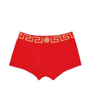 Versace Greca 보더 스트레치 박서 브리프 AU100261A10011 A9X2 TP934406470