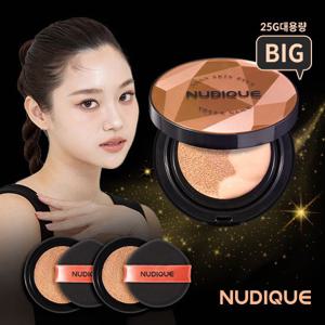 누디크 왕쿠션 순스킨 쉬어 글로우 팩트 세트 본품1 + 리필2