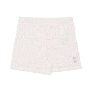[프랜치켓] 여아여름반바지 화이트 레이스 바지 Q53DKP290W1