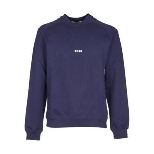 MSGM 로고 프린트 크루넥 스웨트셔츠 3840MM503257000 87 TP934973017