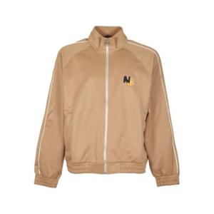 MSGM 로고 자수 지퍼 스웨트셔츠 3840MM83257267 25 TP934971107