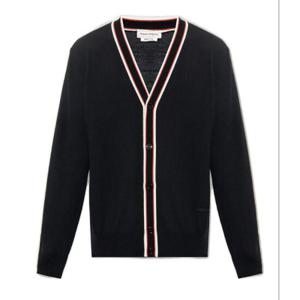 Alexander McQueen 스트라이프 V넥 가디건 752054Q1XHT 1125 TP943197549