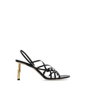 Lanvin 시퀀스 트위스트 디테일 샌들 FWSAMS0LBACAP24 10M1 TP936131947