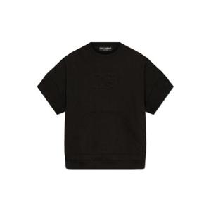 돌체앤가바나 로고 엠보싱 캡 슬리브 스웨트셔츠 G9BNCZG7O2S N0000 TP944017138