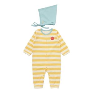 [블루독베이비8] FW25 캔디세트우주복 HJ (45A7004110) (BLUEDOG BABY 유아 출산 백일 선물 도트 강아지 내