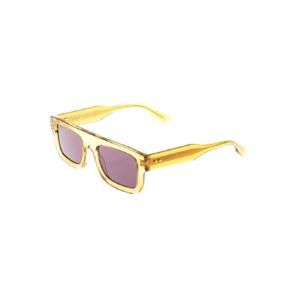 GUCCI 직사각형 노란색 아세테이트 선글라스 691349J07407012