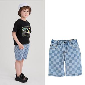[컬리수]체커보드5부데님팬츠 C232DNG55P